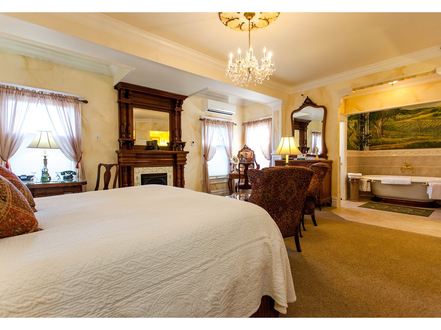 Bed and Breakfast Inn Napa, California Churchill Manor Bed and Breakfast