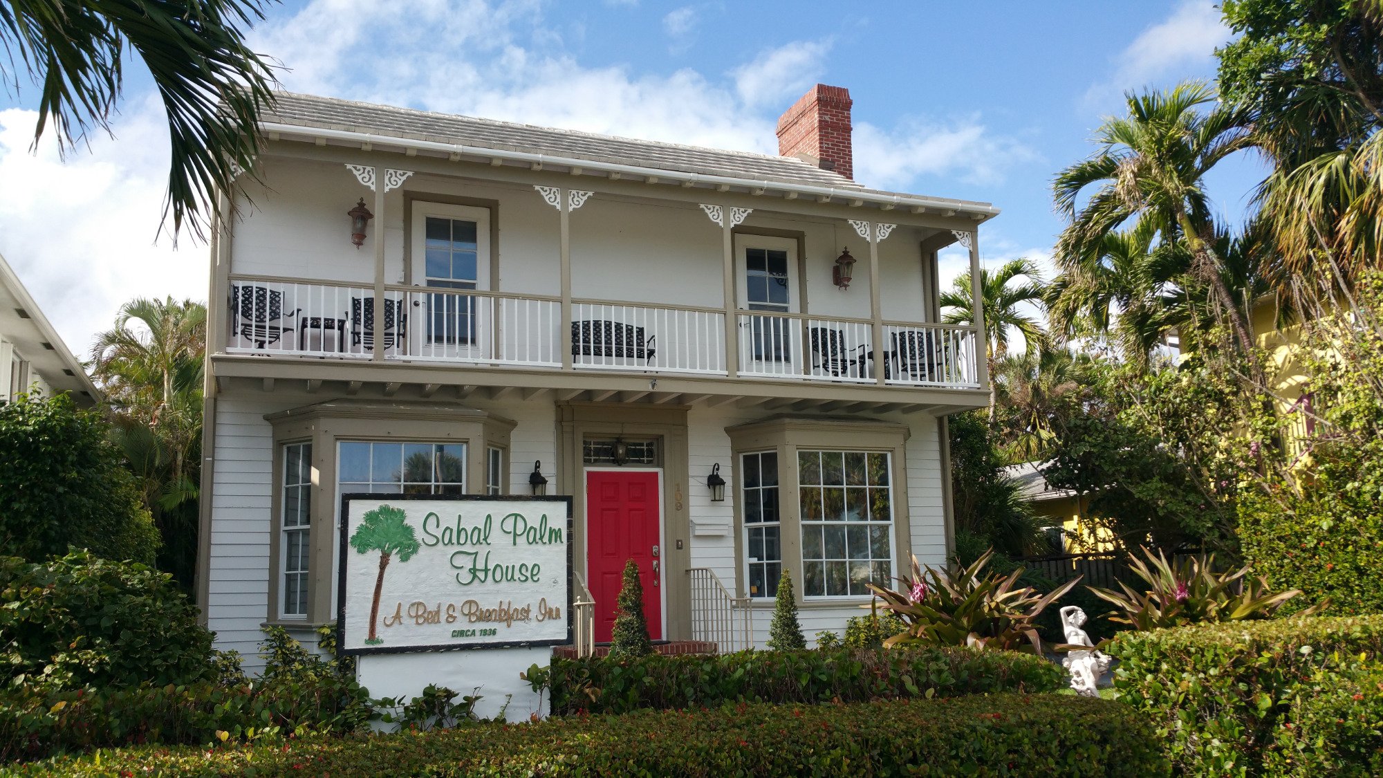 Sabal Palm House Bed and Breakfast Inn, Lake Worth, Florida Bed and
