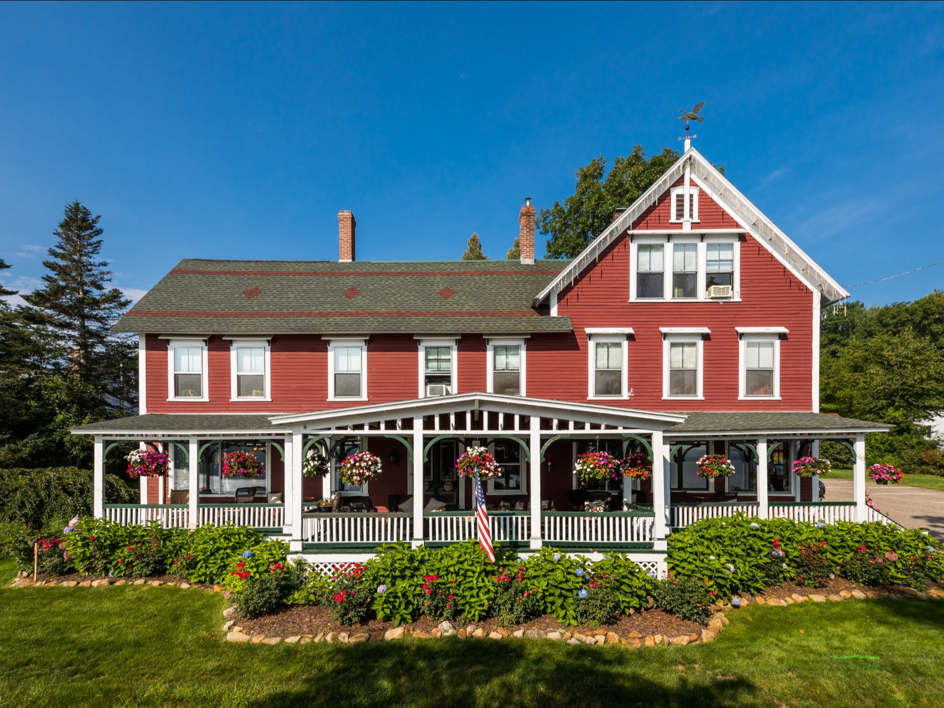 Sanbornton New Hampshire Bed and Breakfast Inn The Lake House at Ferry Point