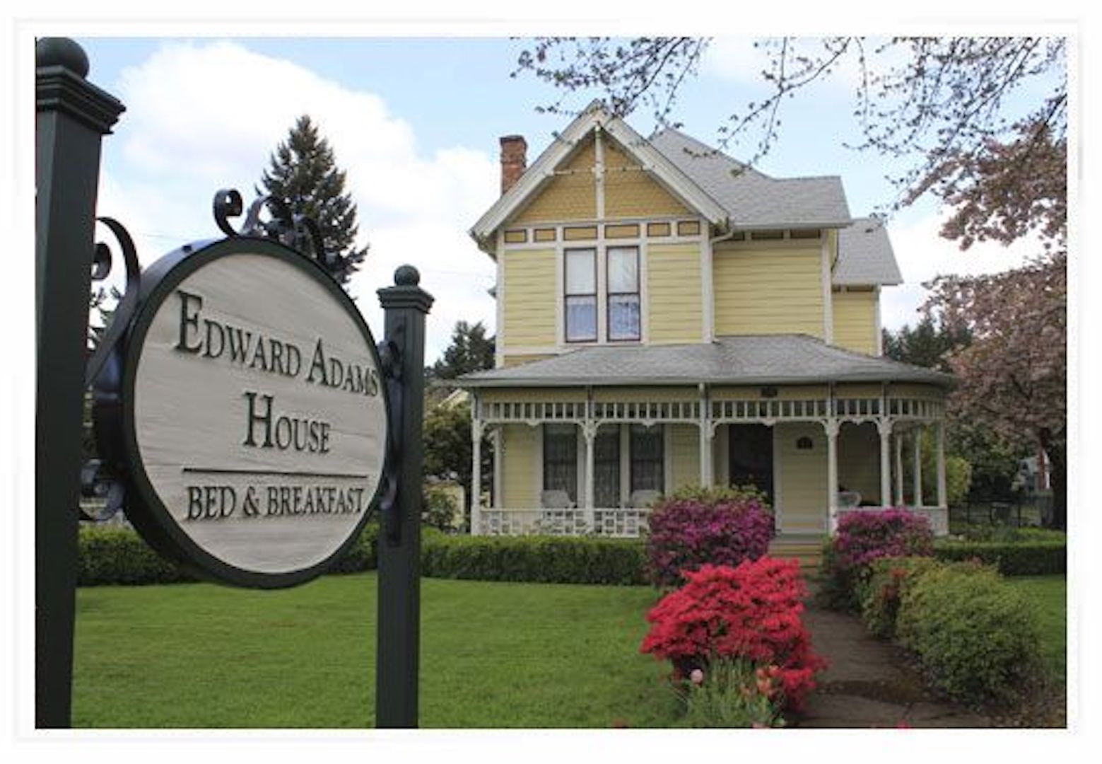 Edward Adams House B&B, Silverton, Oregon Bed and Breakfasts Inns